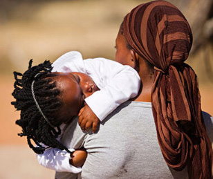enfant et sa mère